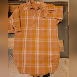 Prana Shirt Dress XL